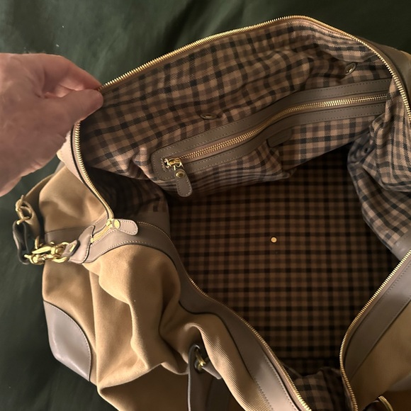 Ghurka Cavalier III (98) canvas w/fog grey leather trim - Picture 6 of 10